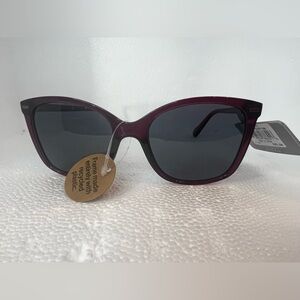 Falls Creek Women's Sunglasses - Plum Frame with Dark Lenses